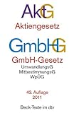 Aktiengesetz · GmbH-Gesetz