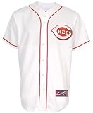 Brandon Phillips Jersey: Youth Majestic Home White Replica #4 Cincinnati Reds Jersey