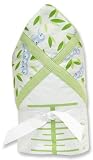 Trend Lab Blooming Baby Growth Chart Receiving Blanket in Caterpillar Print
