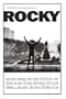 Rocky Poster - His whole life was a million to one shot, 24x36
