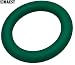 Tennisring / Wurfring - Durchmesser: 18 cm - Farbe: grün