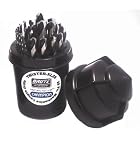 Champion TWISTER-XL28 Brute Platinum HSS Twister Mechanics Length Drill Bit Set-29pc 135 Deg. Split Point Water Resistant Index