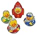 24 Rubber Duckies Crazy Life Theme Assortment