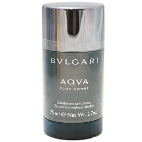 Bvlgari Aqva Pour Homme By Bvlgari For Men Deodorant Stick without Alcohol, 2.7-Ounce / 75 Ml