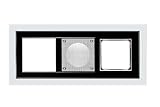 Honeywell D 20.673.192 W MP3 LED-Leuchtrahmen, 3-fach, wei&szlig;es Licht