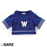 Webkinz Clothing Blue Football Jersey by Ganz