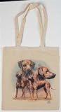 Rhodesian Ridgeback Tasche - Christina Bötzel - Einkaufstasche Tragetasche Stoffbeutel Beutel Bag Hund Hunde Geschenk Geburtstag T-Shirt