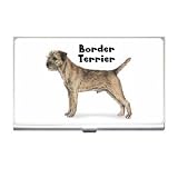 Border Terrier Business Card Holder Case