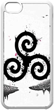 SHUSHUTOU Triskele Symbol Snap-on Hard Back Case Cover Shell for iphone 5C -1267