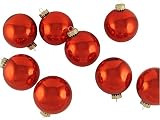 Review Roman  / Club Pack Of 24 Shiny Red Glass Ball Christmas Ornaments 3.25