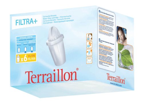 Terraillon-7932-Cartouche filtrante PACK 6 FILTRA+