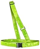 Time to Run High Visibility Reflective Sam Brown Cycling Running Belt With Scotchlite 3M