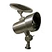 Paradise GL23820PP Aluminum Solar Spot Light, Pewter