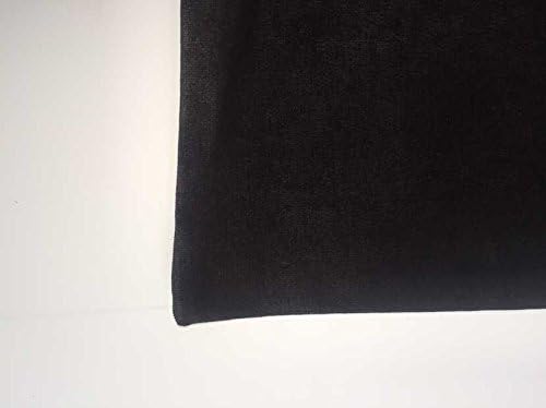 Noblidonna Solid Pillow Square Toss Pillow Cover, 18" X 18" Cushion ,Square Decorative Throw Pillow cover (black)