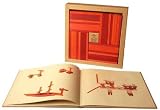 kids and infants educational toys item: Kapla Red/Orange Dual Color Set with Book