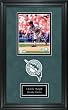 Florida Marlins Deluxe 10x8 Frame with Team Logos and Nameplate