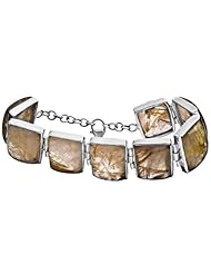Rutilated Bracelet - Sterling Silver