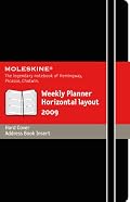Moleskine Weekly Planner Horizontal 12 Months Hard Black Cover Pocket