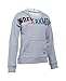 Under Armour Girls' Favorite Fleece Hoodie, True Gray Heather/Black, Youth Large