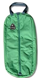 TOMARA equestrian Bridle Halter Bag -Green
