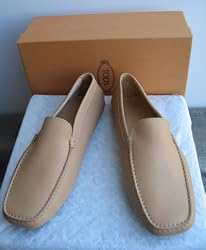 Tod's Men Leather Comfy Driver Moc Loafers Shoes 9 US Size 10