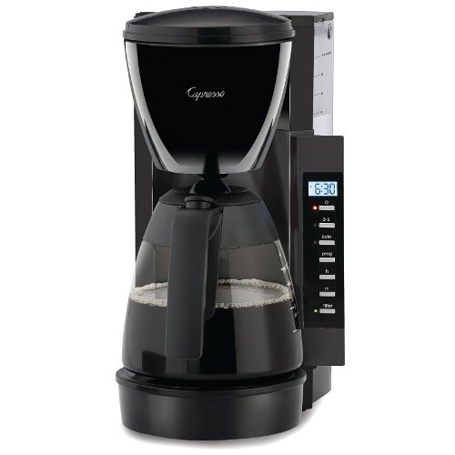 Capresso CM200 10-Cup Programmable Coffee Maker, Black Capresso CM200 10-Cup Programmable Coffee Maker, Black