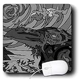 AlienJunkyard Folk Art - Raven View - Mouse Pads
