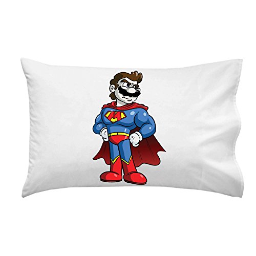 "Plumbers League of America" Fast Flying Caped Character Funny Video Game & Super Hero Team Parody - Pillow Case Single Pillowcase
"Plumbers League of America" Fast Flying Caped Character Funny Video Game & Super Hero Team Parody - Pillow Case Single Pillowcase