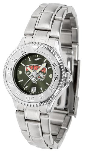 New Mexico Lobos UNM NCAA Womens Steel Anochrome Watch