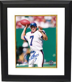 Doug Flutie signed Buffalo Bills 8x10 Photo Custom Framed