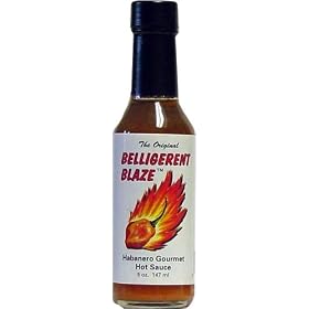 Belligerent Blaze Hot Sauce, 5 fl oz