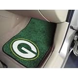 Green Bay Packers universal fit Carpet 2 Pc Car Floor Mat (Rug)