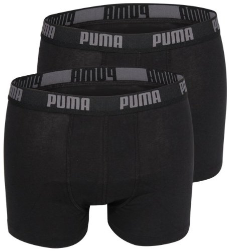 PUMA Herren Basic Boxer 2P, black, L, 521015001 Preisvergleich