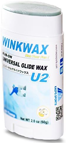 WINKWAX U2 Eco-Friendly Rub-On Universal Glide Wax for Ski and Snowboard