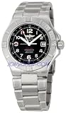 Breitling Aeromarine Colt GMT Steel Black Leather Mens Watch A3237011 B9 148A Breitling Aeromarine Colt GMT Steel Black Leather Mens Watch A3237011-B9-148A