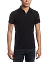 Diesel Men's Reversed Slub Jersey Polo Shirt