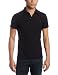 Diesel Men's Tev Short Sleeve V-Neck Tee, Black, Large