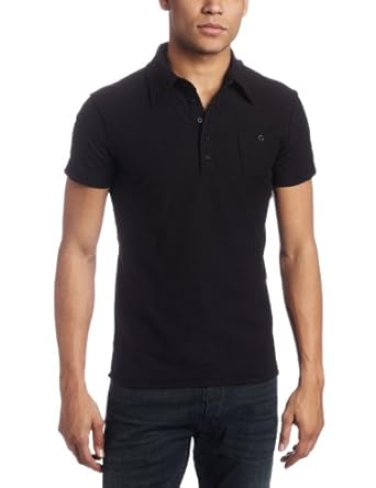 Diesel Men's Reversed Slub Jersey Polo Shirt Diesel Men's Reversed Slub Jersey Polo Shirt