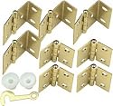 National #N269-860 Brass Shutter Hinge Kit