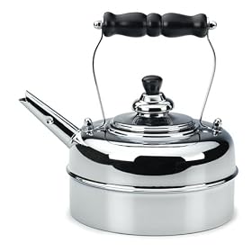 Simplex Mini Tea Kettle, Chrome