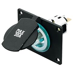 ProCar Power Steckdose 12-24V mit Montageplatte