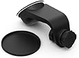 Annex Quad Lock Universal Car Mount with Industrial Strength Suction Cup - Black