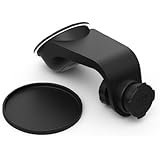 Annex Quad Lock Universal Car Mount with Industrial Strength Suction Cup - Black