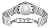 Ebel Women's 9954Q34/99450 Classic Sport Mother-Of-Pearl Dial Diamond Watch from Ebedee