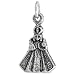 Sterling Silver Infant Jesus of Prague Medal, 3/4