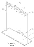 COMING SOON! Angelynn's Organizers (Metal) Black Wrought Iron Necklace Tree Stand ~ Necklace Organizer ~ Jewelry Storage Rack ~ Jewelry Stand ~ Long Necklace Stand~ Bracelet Rack ~ Jewelery Tidy ~ Necklace Caddy (JTC)