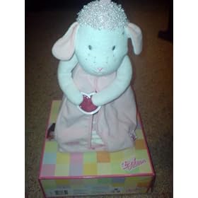 Baby Annabel Hanging Sheep Nappy Storage Bag