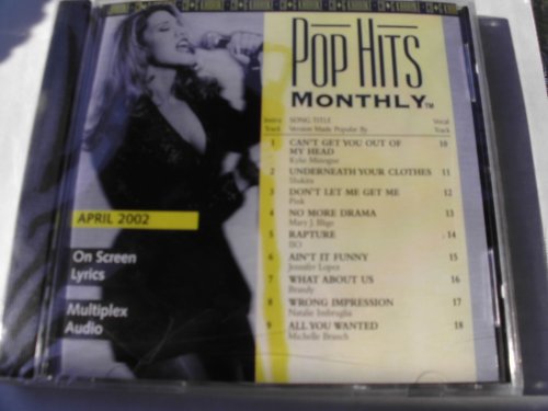PHM-0204 POP HITS MONTHLY Karaoke CDG APRIL 2002 MULTIPLEX