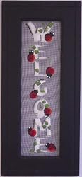 Small Painted Screen - Ladybugs