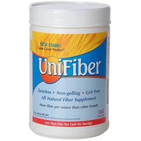 UniFiber All Natural Fiber Supplement, 16-Ounce Tub by Alaven Pharmaceutical